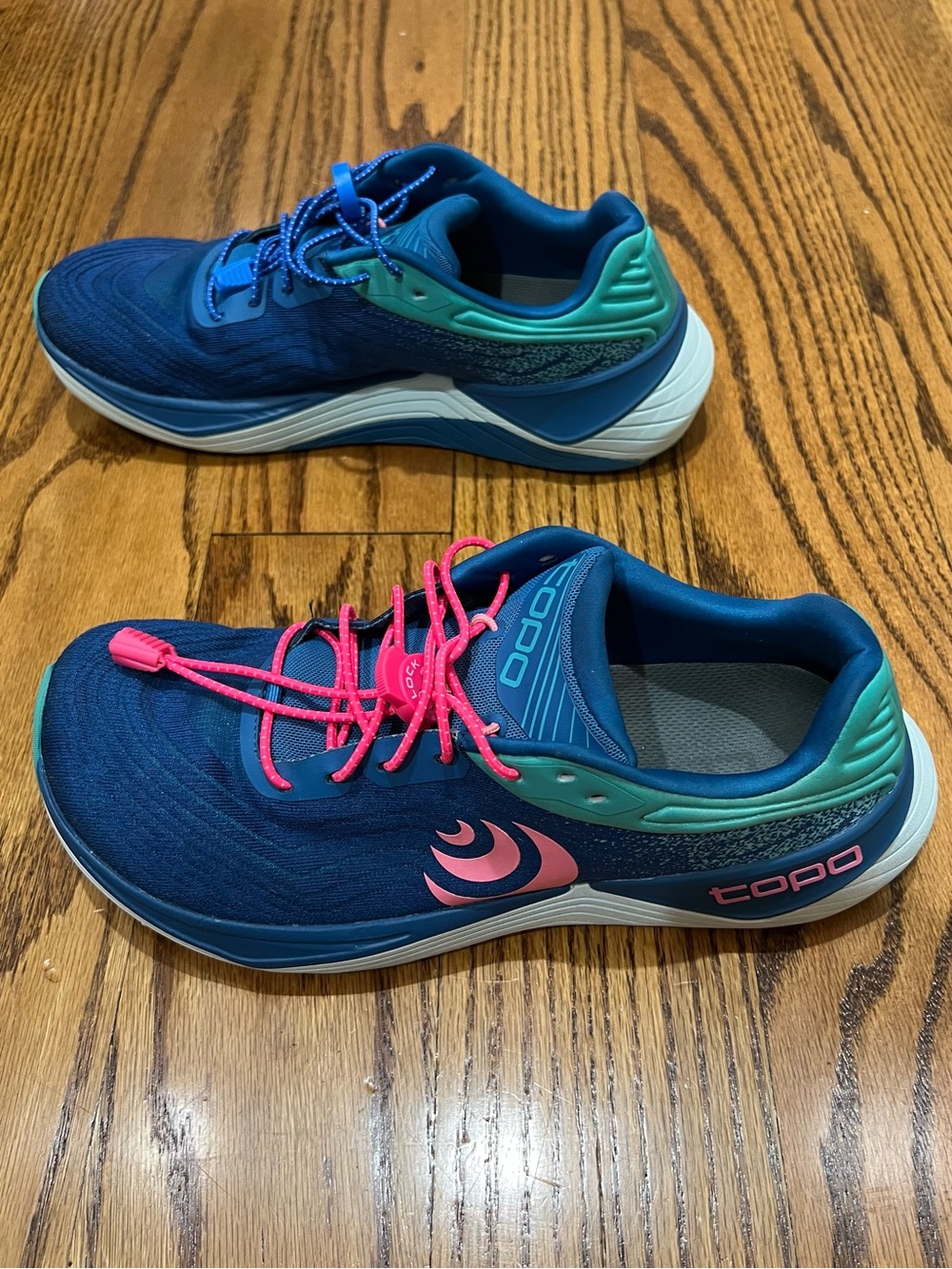 Topo Athletic Women’s Ultrafly 5 Sz 9.5 Blue/Aqua Running/Walking Stability Shoe - Picture 5 of 9